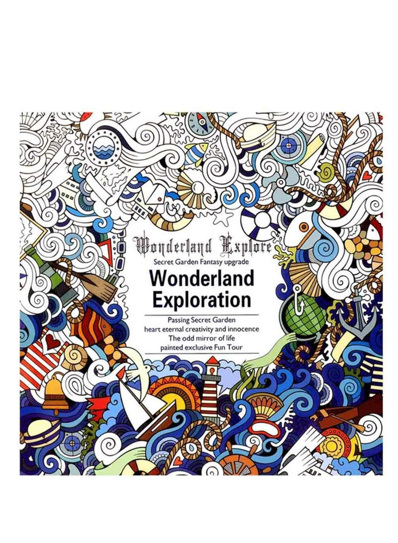 Secret Garden Creativity Coloring Books, 1 Pieces DIY Decompression Hand-painted decorative painting for Kids Children and Adult Interest - Image 1